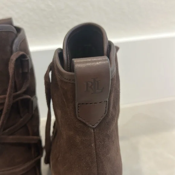 Ralph Lauren suede leather booties - Picture 4 of 5